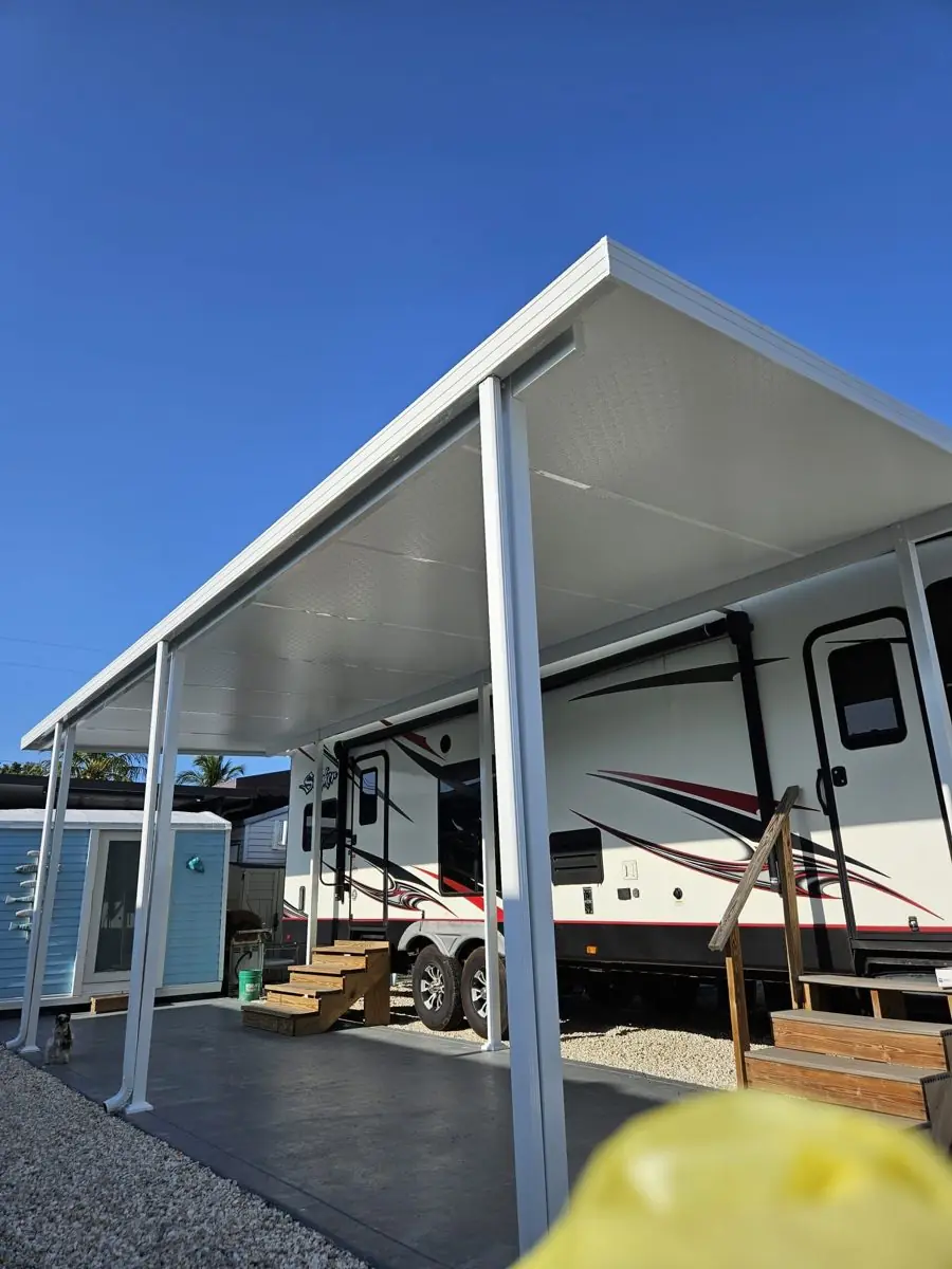 Patio covers and carports — Patio cover by Proper Roofing