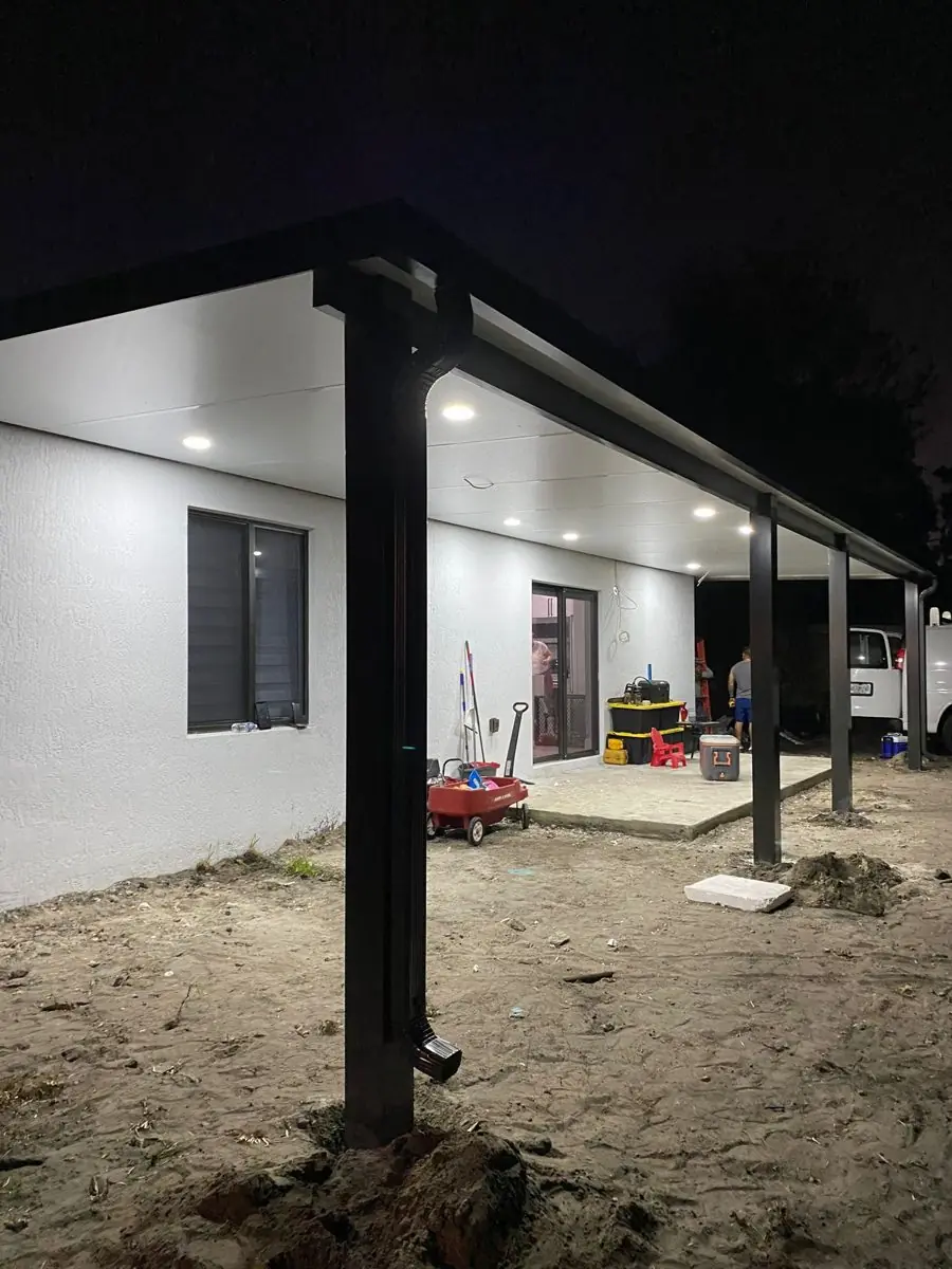 Patio covers and carports — Patio cover by Proper Roofing